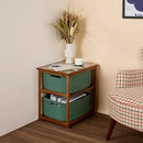 Large Storage Baskets for Shelves, Closet Organizers Bins for Clothes Blanket Towels, Baby Nursery, Toy Baskets Box, Woven Rope Baskets, 17 x 13 x 7.5”, 3 Packs Green by CozyNest Decor