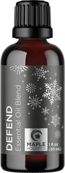 Defend Cleaning Essential Oil Blend - Pure Undiluted Natural Purification Essential Oils for Diffusers for Home Cleansing - Aromatherapy Essential Oil for Soap Making and Natural Household Cleaning by CozyNest Decor