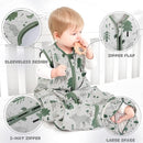 Yoofoss Baby Sleep Sack 6-12 Months Baby Wearable Blanket 100% Organic Cotton 2-Way Zipper Toddler Sleeping Sack, 3 Pack Soft Lightweight Sleep Sacks for Babies by TinyTreasures Baby Boutique
