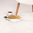 CAMILSON Easy Jute Rug 9x12, Indoor Outdoor Off-White Farmhouse Area Rugs for Living Room Patio and Kitchen Rug, Solid Woven Design, Easy-Cleaning, Washable Outside Carpet Alfombras (9 x 12) by CozyNest Decor