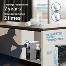 Frizzlife Reverse Osmosis Water Filter - Alkaline Mineral pH+, 600 GPD High Flow, Tankless RO Reverse Osmosis System, Under Sink, Reduce TDS, Compact, 2:1 Drain Ratio, PD600-TAM3 by CozyNest Decor