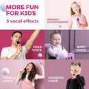 YLL Mini Karaoke Machine for Kids Toys, Portable Bluetooth Speaker with 2 Wireless Microphones, Birthday Gifts for Girls 3, 4, 5, 6, 7, 8, 9, 10, 11, 12+ Years Old Toddler Teens (Hotpink) by TinyTreasures Baby Boutique