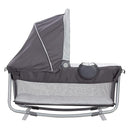 Baby Trend Nursery Center Travel Crib with Removable Rock-A-Bye Bassinet, Changing Table, Organizer, and Electronic Music Center and Nightlight, Robin by TinyTreasures Baby Boutique
