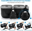 Accmor Stroller Cup Holder with Phone Holder, Bike Cup Holder, Universal Cup Holder for Uppababy Nuna Doona Strollers, 2-in-1 Cup Phone Holder for Stroller, Bike, Wheelchair, Walker, Scooter by TinyTreasures Baby Boutique