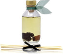 LOVSPA Reed Diffuser Set, Cinnamon Pine Cones Scented Oil Diffuser with Sticks, Home Fragrance Accessories for Bathroom Shelf Decor, Aroma Diffusers for Home or Office Desk, USA Made by CozyNest Decor