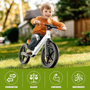 Ridego 12 or 14 Inch Balance Bike for Kids 2-6 Year Old,Lightweight Kids Bike with Adjustable Seat, Push Bicycle with Air Rubber Tires，Ride-on Toys Birthday Gift by TinyTreasures Baby Boutique