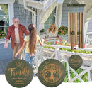 Wind Chimes for Outside, Large Outdoor Windchimes with Engraved Tree of Life, Premium Tuned Metal Chimes for Mother/Grandma, Home & Garden Decor with Soothing Tone by CozyNest Decor