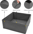 6 Pack Drawer Organizers for Clothing,Fabric Foldable Closet Organizers and Storage Dresser Drawer Dividers Storage Basket Bins for Clothes,Socks,Scarves,Ties,Underwear,Towels by CozyNest Decor