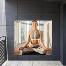Shatterproof Wall Mirror Full Length for Bedroom, Acrylic Gym Mirrors For Home, Extra Thick: 0.12 inch, 16 x 16 inch x 4 Pcs, Workout Mirrors Safe for Kids, Over The Door, Long Wall Mounted by CozyNest Decor
