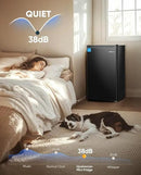 Upstreman 4.4 Cu.Ft Mini Fridge with Freezer, Single Door Mini Refrigerator for Bedroom, Extra Large Capacity, Energy-efficient, Small fridge for Office, Dorm, Kitchen, Black-BR44 by CozyNest Decor