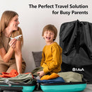 elaia Car Seat Travel Bag for Airplane, Waterproof Wearable with Straps, Large Capacity Padded Car Seat Check Bag, Perfect for Air Travel, Family Vacations, and Parents with Infants by TinyTreasures Baby Boutique