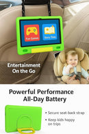 10.1 Inch Kids Tablet with Shockproof Case | Android 14, 64GB+8GB RAM, 12H Battery | Parental Control, Google Kids Space & Preloaded Educational Apps | WiFi 6, HD Display, Ages 3-12 by TinyTreasures Baby Boutique