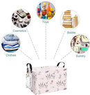 FANKANG Storage Bins, Nursery Hamper Canvas Laundry Basket Foldable with Waterproof PE Coating Large Storage Baskets for Kids Boys and Girls, Office, Bedroom, Clothes,Toys(Rec-Princess Castle by TinyTreasures Baby Boutique