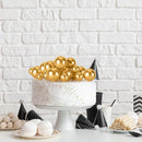75 Pieces Gold Cake Balls Topper Decorations Foam Cupcake Topper Mini Balloon Cake Topper Balls Cake Picks for Cake Deco Birthday Party Wedding by TinyTreasures Baby Boutique