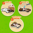Skillmatics 3D Art Kit - Aqua Puffs Animals, Mess-Free Paint by Number Craft for Kids, DIY Color & Inflate Activity, Travel & Creative Gift for Girls & Boys Ages 4, 5, 6, 7, 8, 9, 10 by TinyTreasures Baby Boutique