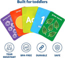 Skillmatics Thick Flash Cards for Toddlers - Letters, Numbers, Shapes & Colors, Montessori Toys, Preschool Learning Activities, Learning Aids, Gifts for Kids Ages 1, 2, 3, 4 Years by TinyTreasures Baby Boutique