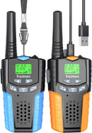 Walkie Talkies for Kids Rechargeable,Toys for Boys and Girls Ages 3-12, 2 Pack Long Range 2-Way Radios, Birthday Gifts,Christmas Stockings, Outdoor Play, Family Games, Hiking Camping Gear by TinyTreasures Baby Boutique