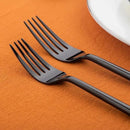 Alata Potter Black 20-Piece Forged Silverware Set with Utensil-Serving Set, Service for 4, Stainless Steel Flatware Set, Modern Design with Mirror Finish, Ideal for Home, Kitchen, Party, Camping by CozyNest Decor