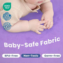 Baby Play Mat for Floor,1.3" Thick Memory foam Tummy Time Mat for Toddlers,Infants,kids,Water-Repellent Soft Nursery Rug,Extra Large Non Slip for Crawling&Yoga,Tatami Style for Living Room(Lavender) by TinyTreasures Baby Boutique