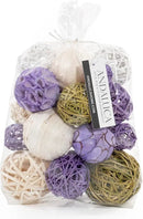 ANDALUCA Decorative Balls Bag Bowl Filler Home Decor (Lavender) by CozyNest Decor