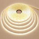 15M/49.2ft 24V COB LED Strip Light Waterproof IP65 Natural White 4000K Uniform Glow 5760LEDs CRI 93+ Flexible LED Tape Lights for DIY Cabinet Bedroom Kitchen Home Decor(No Power Supply) by GreenHaven Gardens