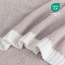 Soft Fuzzy Throw Blanket - Light Grey Cozy Warm Knit Fluffy Plush, Lightweight & Breathable, Throw for Bed, Chair, Sofa, Couch, Outdoor, 50"X60", Oeko-TEX Certified by CozyNest Decor