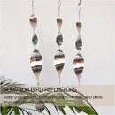Metal Bird Scare Discs Set-Highly Reflective Double-Sided Bird Reflectors,Extra Sparkly Wind Spinners Outdoor Garden Decor, Bird Devices Deterrent to Scare Birds Away from Yard Patio Farm by GreenHaven Gardens