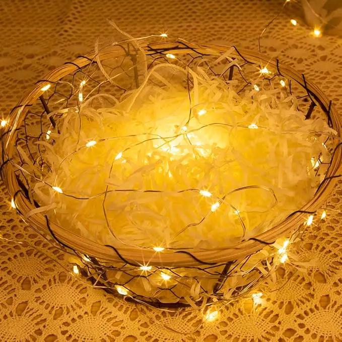 Fairy Lights Plug in,4Pack 100FT 300 LEDs Waterproof Led String Lights,Twinkle Light with 8 Modes Remote for Outdoor Indoor Christmas Wedding Birthday Garden Party Decorations,Warm White, photo 4 of 7