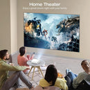 Mini Projector, CLOKOWE 2024 Upgraded Portable Projector with 9000 Lux and Full HD 1080P, Movie Projector Compatible with iOS/Android Phone/Tablet/Laptop/PC/TV Stick/Box/USB Drive/Game Console by TinyTreasures Baby Boutique