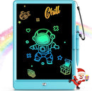 Bravokids Toys for 3-6 Years Old Girls Boys, LCD Writing Tablet 10 Inch Doodle Board, Electronic Drawing Pads, Educational Birthday Gift for 3 4 5 6 7 8 Years Old Kids Toddler (Blue) by TinyTreasures Baby Boutique
