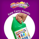 Colorations Paraben-Free Tempera Paint for Kids - 1 Gallon, Vibrant Green. Non-Toxic and Made in the USA, Classroom Must Haves, Bulk Arts and Crafts Supplies by TinyTreasures Baby Boutique