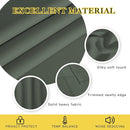NICETOWN Blackout 78 inch Curtains for Doorway 2 Panels, Grommet Light Reducing Thermal Insulated Privacy Door Curtains Window Treatments for Bedroom, Dark Mallard, W52 x L78 by TinyTreasures Baby Boutique