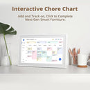 Dragon Touch 21.5 inch Digital Calendar Chore Chart – Interactive Touchscreen, Smart Family Planner, Hearth Display Desk Digital Calendar Seamless Scheduling by TinyTreasures Baby Boutique