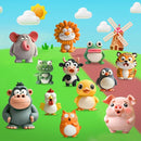 Air Dry Clay Kits for Kids, Arts and Crafts for Kids Ages 8-12, DIY 12 Animals Magic molding Clay Set with Sculpting Tools & Magnets, Modeling Toys for Boys & Girls Ages 4 5 6 7 8+ Years Old by TinyTreasures Baby Boutique