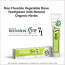 Herbodent® NEEM 7 in 1 Toothpaste-6.53Oz Pack of 6 | Organic Herbs-Neem, Black Seed & Xylitol for Anti Cavity, Cardamom & Mint for Freshness, Baking Soda for Great Cleaning-No Fluoride & No Paraben by CozyNest Decor