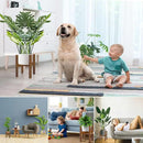 Adjustable Plant Stand Indoor,Bamboo Mid Century Modern Plants Stands, Stable Plant Holder,Fit 8 9 10 11 12 inch Pots (Pot & Plant Not Included) by GreenHaven Gardens