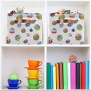 Easter Storage Basket Cube Storage Bins Organizer Bag Collapsible Closet Shelf Baskets with handle for Baby Cloth Pet Toy Book 14.2×10.2×8.3 IN by TinyTreasures Baby Boutique