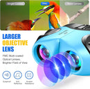 LET'S GO! Binocular for Kids, Compact High Resolution Shockproof Binoculars by TinyTreasures Baby Boutique