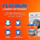 Ultra Fresh Liquid Laundry Detergent Washing Soap, 6X Platinum, ColdWater, 5 Gallon – Fabric Odor Remover to Wash Clothes and Sheets by CozyNest Decor