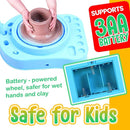 Insnug Mini Kids Pottery Wheel: Complete Painting Kit for Beginners with Modeling Clay and Sculpting Tools, Arts & Crafts Small Banding Wheel for Pottery, Tiny Pottery Wheel for Kids Age 8-12, 10-13 by TinyTreasures Baby Boutique