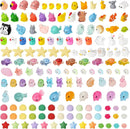 150 Pcs Mini Resin Animals, Miniature Animals to Hide Luminous Tiny Figurines Bulk Glow in The Dark Bulk for Fairy Garden Aquarium by GreenHaven Gardens