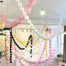 Pastel Pink Quick Link Balloons, 60PCS 10 Inch Baby Pink Linking Balloons for Making Balloon Wall Heart Arch, Tails Balloon for Girls Wedding Birthday Baby Shower Valentine's Party Decorations by CozyNest Decor