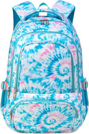 BLUEFAIRY Kids Backpack for Girls Elementary Primary Middle School Bags for Aged 8-10 for Teens Childs Bookbags Back to School Book Bags Mochilas para Niñas de 6 7 8 9 10 Años Tie-dye Blue by TinyTreasures Baby Boutique