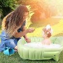 MINK Inflatable Bathtub for Toddlers - Portable Baby Tub with Collapsible Design for Easy Storage - Perfect for Newborns to Infants by TinyTreasures Baby Boutique