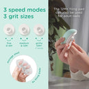 Olababy Rechargeable Electric Baby Nail Trimmer | Newborn Nail Clipper | Electronic File for Babies | Infant/Toddler Nail Grooming Kit | Portable Manicure Essentials | LED Light Fingernail Cutter Set by TinyTreasures Baby Boutique