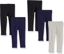 Amazon Essentials Girls and Toddlers' Leggings, Multipacks by TinyTreasures Baby Boutique