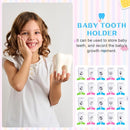 Yaomiao 30 Pcs Teeth Storage Box Lovely Baby Milk Tooth Organizer Container Teeth Saver Save Box with Expression Case Gift for Kids Child Keepsake Children by TinyTreasures Baby Boutique