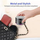 LENRUE Portable Bluetooth Speakers,Wireless Speaker with Clear Sound, Long Playtime, Small Mini Metal Speaker,Christmas Birthday Gifts for Men, Women,Kids(Black) by TinyTreasures Baby Boutique