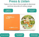 Binibi Spanish Books for Babies & Toddlers 1-3 La Selva Bilingual Sound Book with Jungle Animal Sounds | Bilingual Children's Book | Support Spanish Learning for Kids | Libro en español para bebés by TinyTreasures Baby Boutique