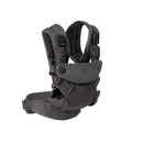 Joie Savvy Air 4-in-1 Mesh Baby Carrier – Breathable, Ergonomic Baby Carrier with 4 Carry Positions, Cooling Mesh Fabric, Padded Straps, and Lumbar Support (Cinder) by TinyTreasures Baby Boutique